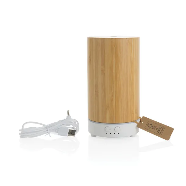  RCS recycled plastic and bamboo aroma diffuser - XD Collection Brown 