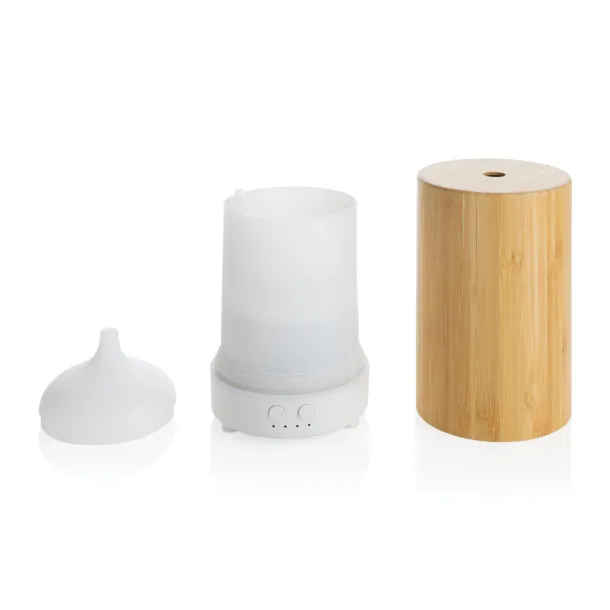  RCS recycled plastic and bamboo aroma diffuser - XD Collection Brown 