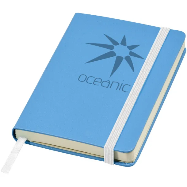 Classic A6 hard cover pocket notebook - JournalBooks Light blue