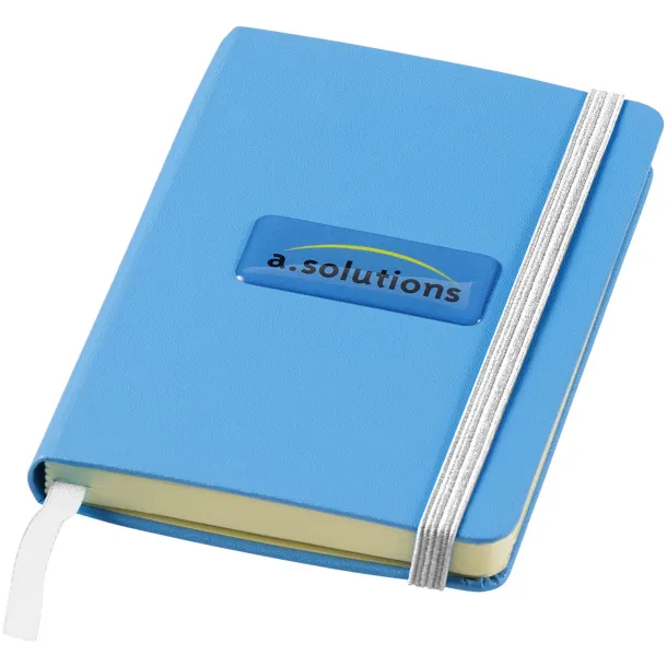 Classic A6 hard cover pocket notebook - JournalBooks Light blue