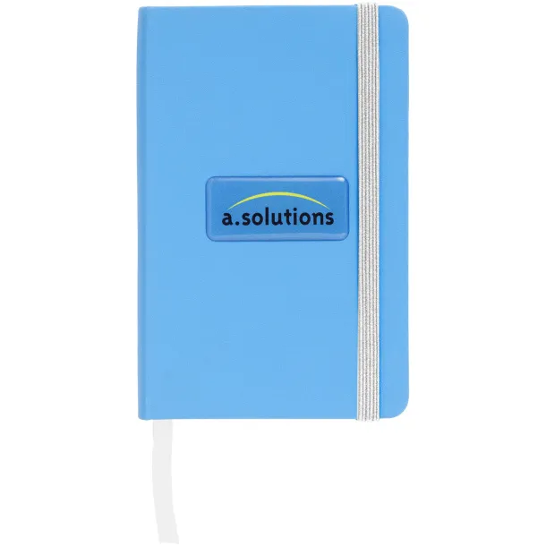 Classic A6 hard cover pocket notebook - JournalBooks Light blue