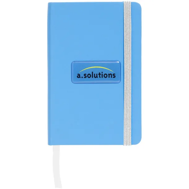 Classic A6 hard cover pocket notebook - JournalBooks Light blue