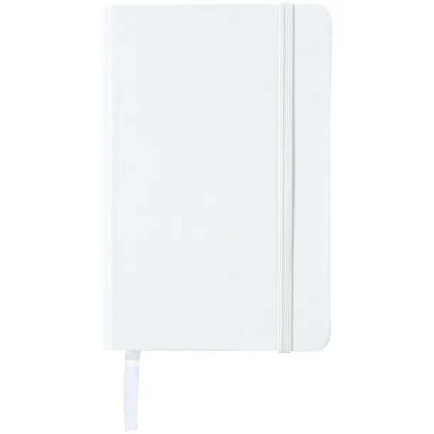 Classic A6 hard cover pocket notebook - JournalBooks White