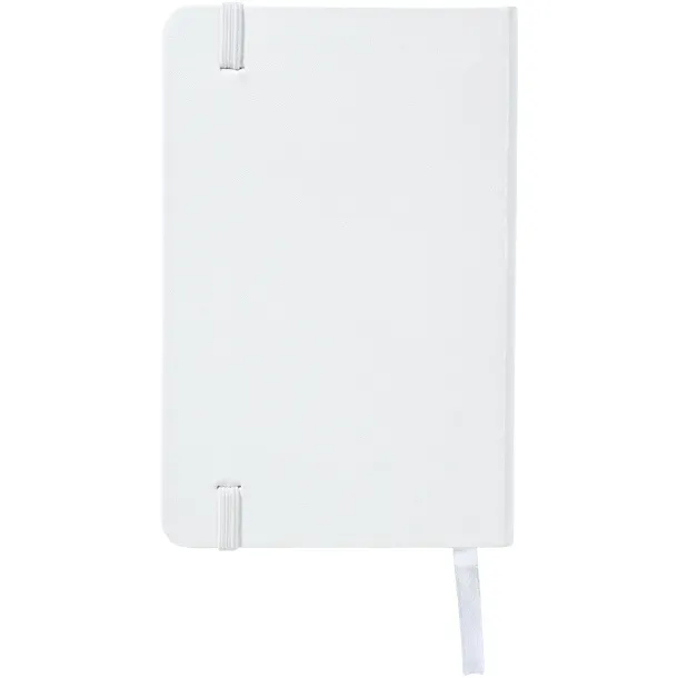 Classic A6 hard cover pocket notebook - JournalBooks White