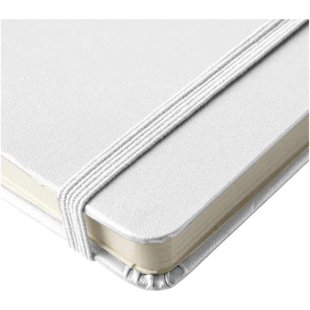 Classic A6 hard cover pocket notebook - JournalBooks White