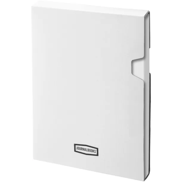 Classic A6 hard cover pocket notebook - JournalBooks White