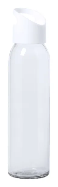 Tinof glass sport bottle White