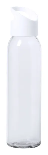 Tinof glass sport bottle White