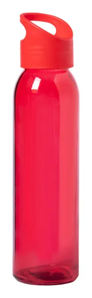 Tinof glass sport bottle Red