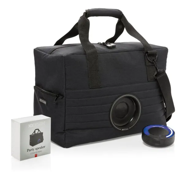  Party speaker cooler bag - XD Design Black 