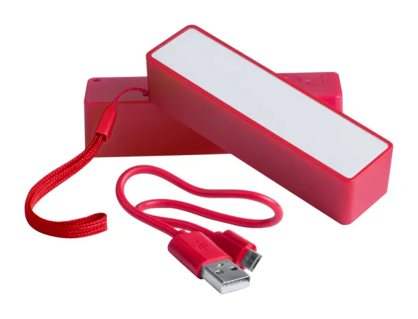 Keox USB power bank Red White