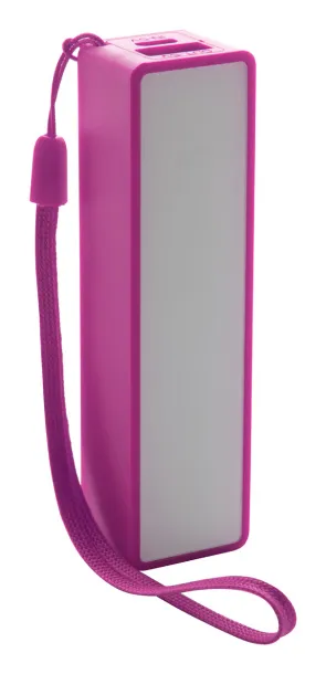 Keox USB power bank Pink White