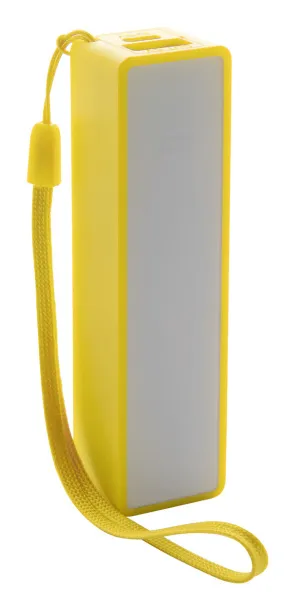 Keox USB power bank Yellow White