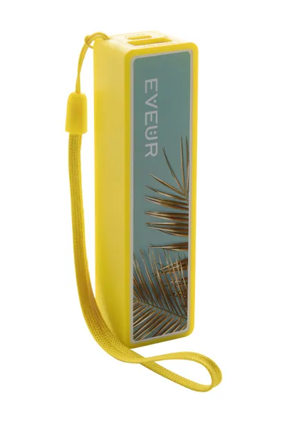 Keox USB power bank Yellow White