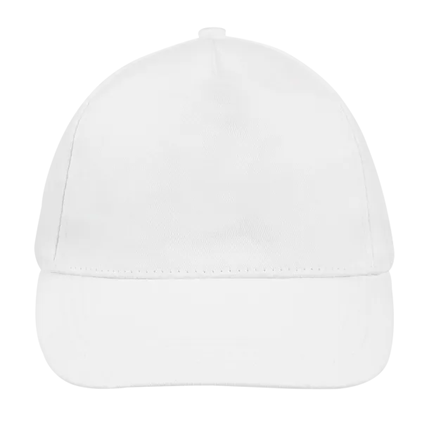 SOL'S BUZZ FIVE PANEL CAP - SOL'S White