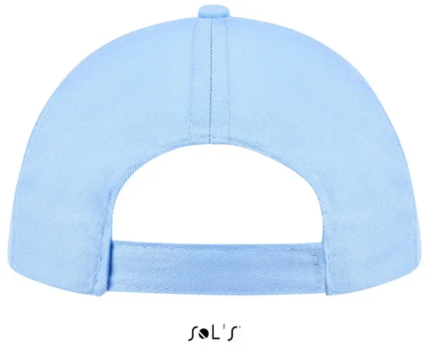 SOL'S BUZZ FIVE PANEL CAP - SOL'S Sky blue