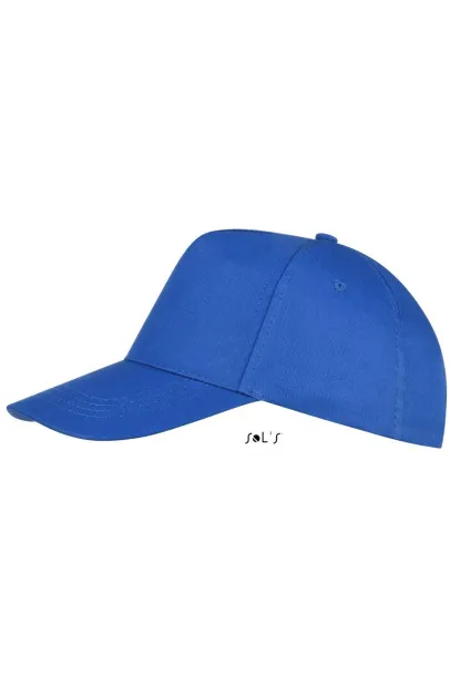 SOL'S BUZZ FIVE PANEL CAP - SOL'S Royal blue