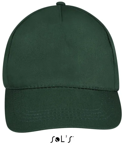 SOL'S BUZZ FIVE PANEL CAP - SOL'S Forest Green