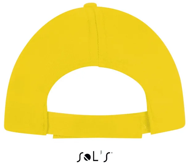 SOL'S BUZZ FIVE PANEL CAP - SOL'S Gold