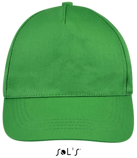 SOL'S BUZZ FIVE PANEL CAP - SOL'S Kelly Green