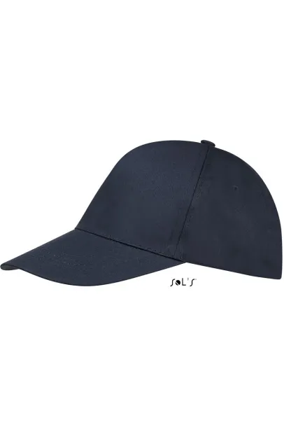 SOL'S BUZZ FIVE PANEL CAP - SOL'S French Navy