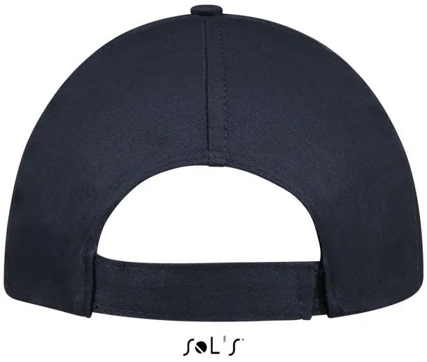 SOL'S BUZZ FIVE PANEL CAP - SOL'S French Navy