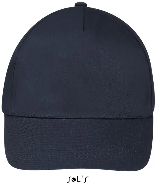 SOL'S BUZZ FIVE PANEL CAP - SOL'S French Navy