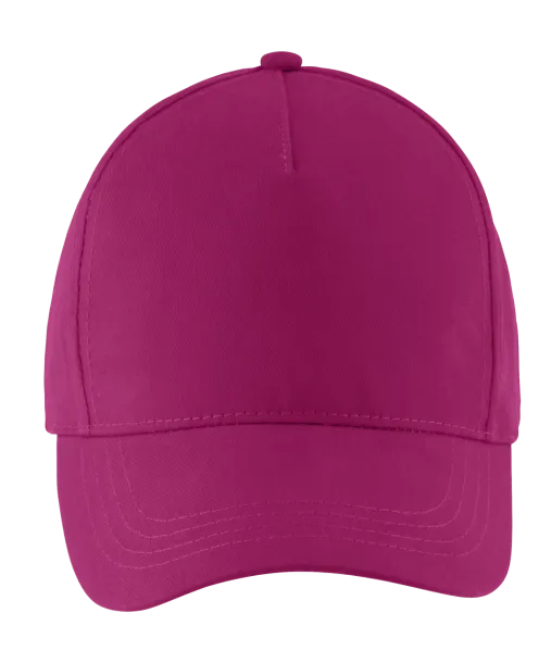 SOL'S BUZZ FIVE PANEL CAP - SOL'S Fuchsia