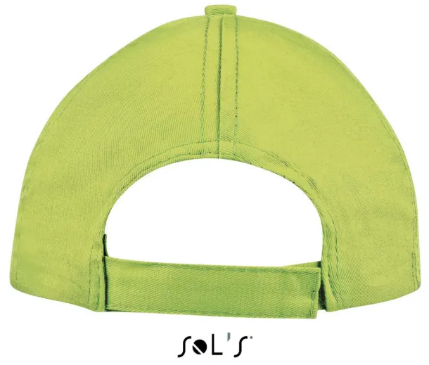 SOL'S BUZZ FIVE PANEL CAP - SOL'S Apple Green