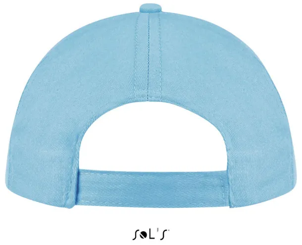 SOL'S BUZZ FIVE PANEL CAP - SOL'S Atoll Blue