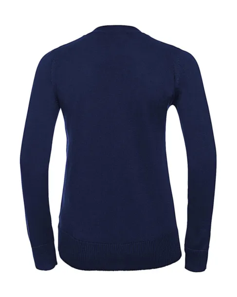 Ženski pleteni kardigan s V izrezom, 275 g/m² - Russell Collection