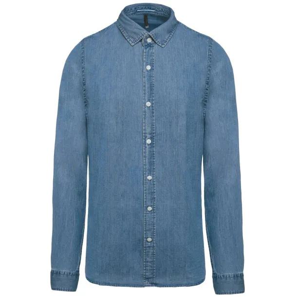  MEN’S DENIM SHIRT - Kariban Chambray Blue