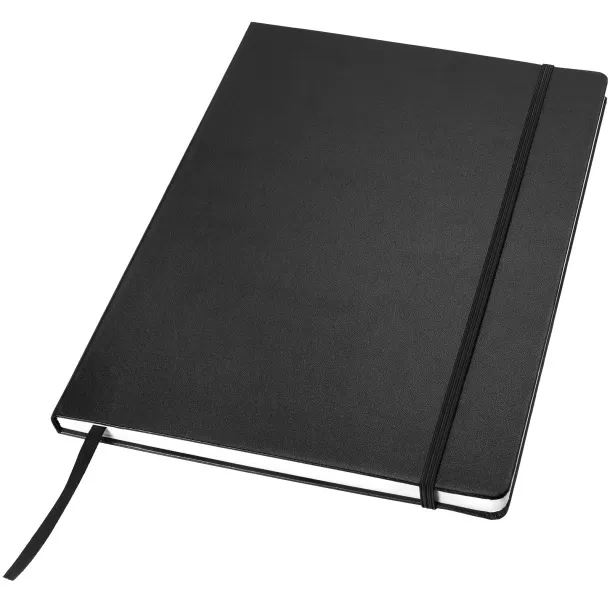 Executive A4 hard cover notebook - JournalBooks Crna