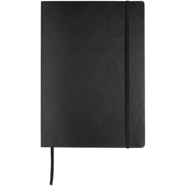 Executive A4 hard cover notebook - JournalBooks Solid black