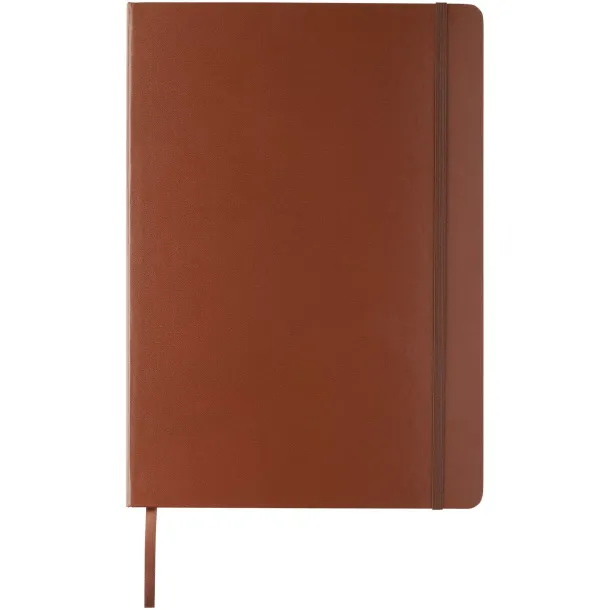 Executive A4 hard cover notebook - JournalBooks Brown