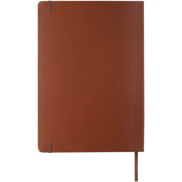 Executive A4 hard cover notebook - JournalBooks Brown