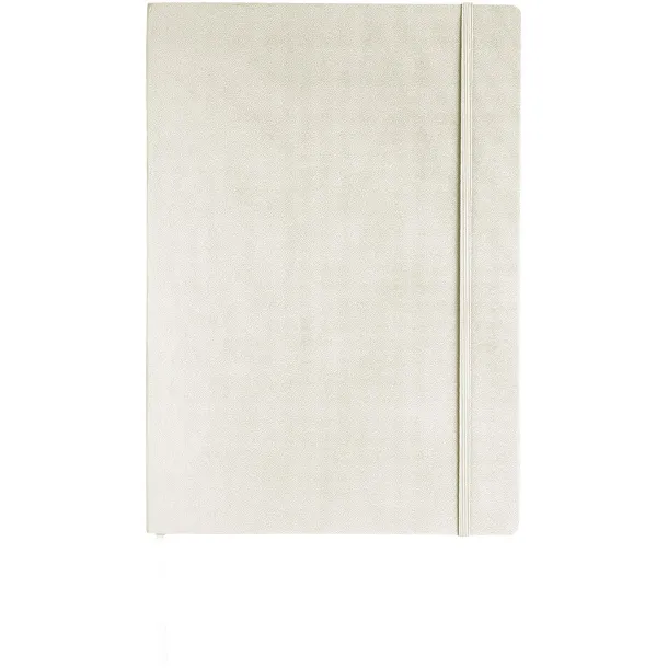 Executive A4 hard cover notebook - JournalBooks White