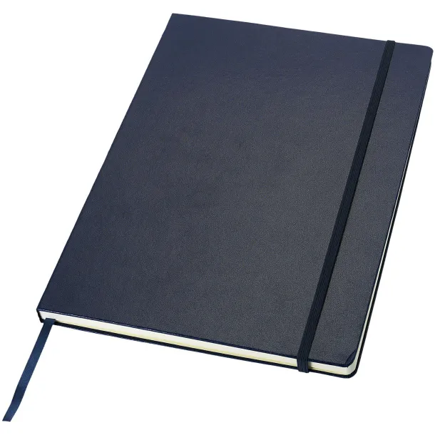 Executive A4 hard cover notebook - JournalBooks Blue