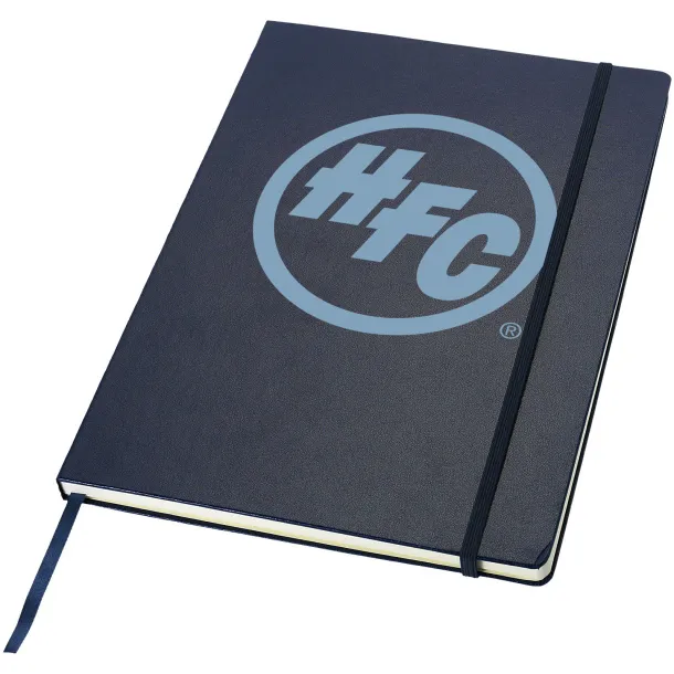 Executive A4 hard cover notebook - JournalBooks Blue