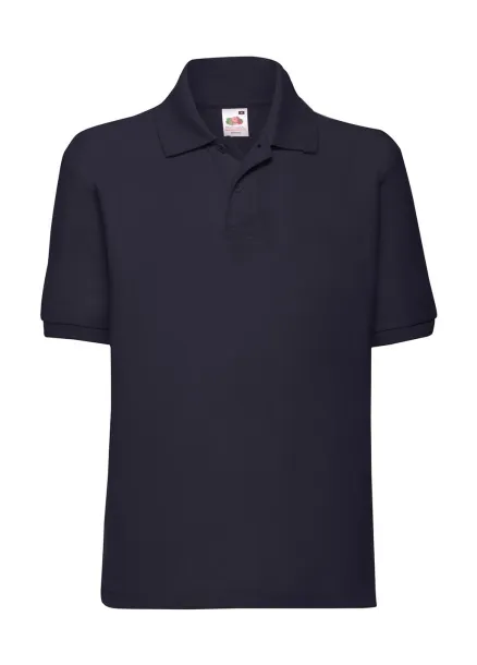  Dječja polo majica od mješavine poliestera i pamuka, 180 g/m² - Fruit of the Loom Deep Navy