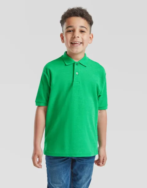  Dječja polo majica od mješavine poliestera i pamuka, 180 g/m² - Fruit of the Loom