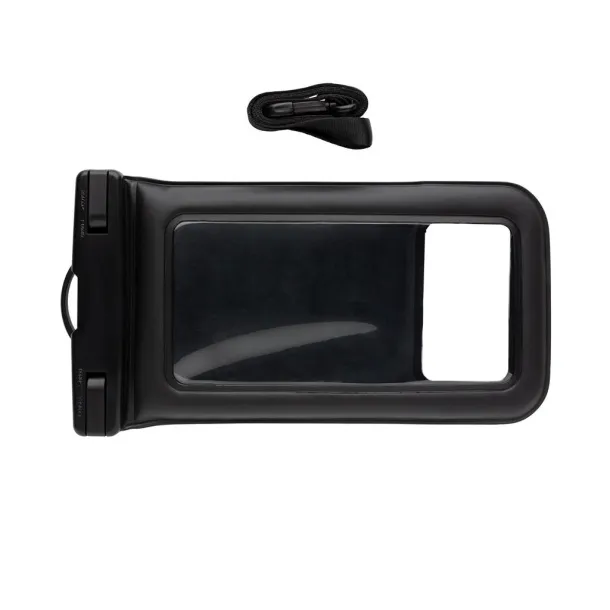  IPX8 Waterproof Floating Phone Pouch - XD Collection Black 