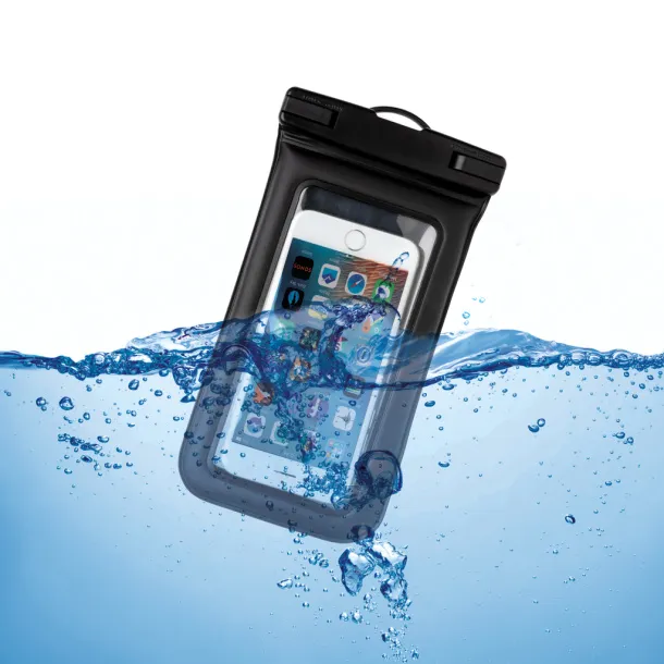  IPX8 Waterproof Floating Phone Pouch - XD Collection Black 