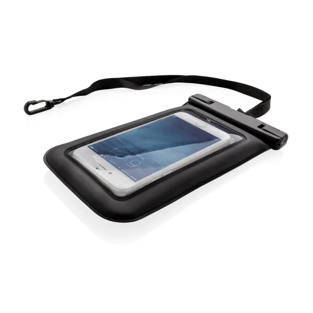  IPX8 Waterproof Floating Phone Pouch - XD Collection Black 