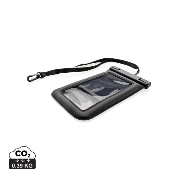  IPX8 Waterproof Floating Phone Pouch - XD Collection Black 