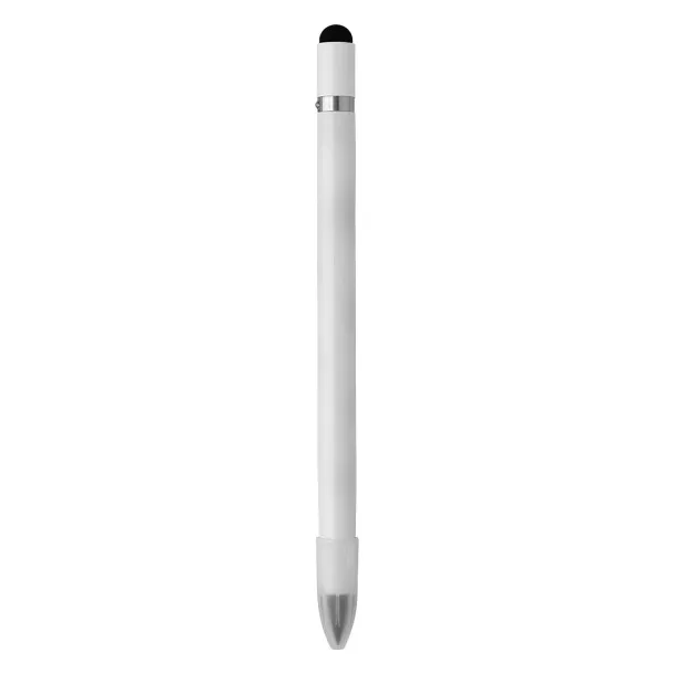 INGRID Metal touch pencil with eraser White