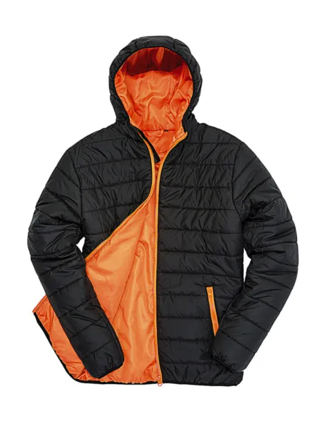  Soft Padded Jacket - Result Core Black Narančasta