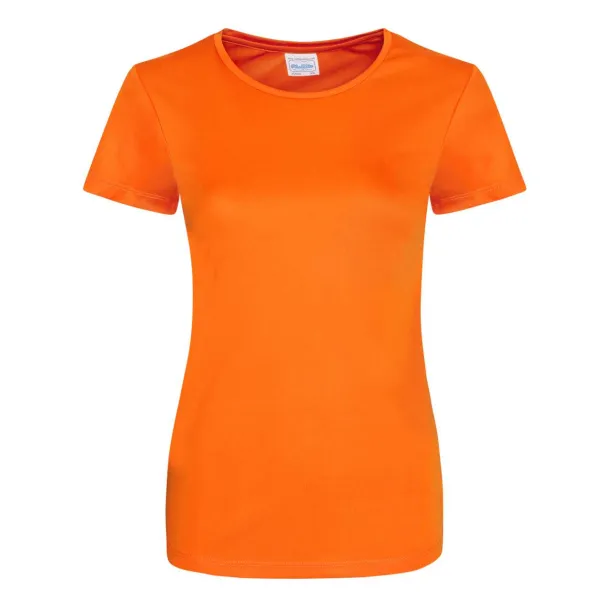  WOMEN'S COOL SMOOTH T - Just Cool Electric Orange