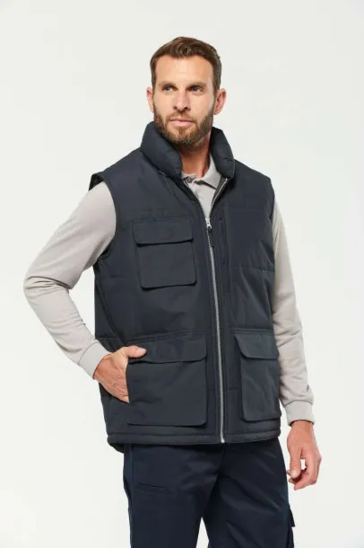  QUILTED BODYWARMER - Designed To Work Orange