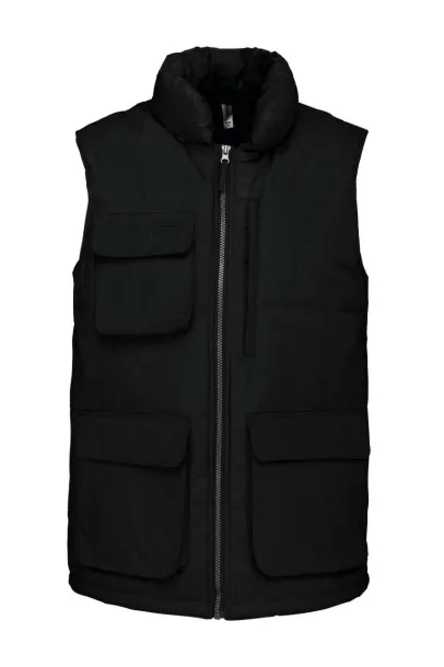  QUILTED BODYWARMER - Designed To Work Black